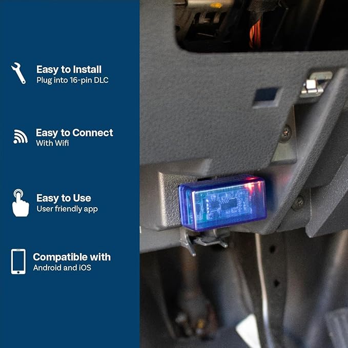 Bluetooth ELM327 OBD2 Scanner – Trådlös Bildiagnostik för Android & Windows