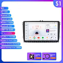 Android 13 Bilstereo – Trådlös Apple CarPlay & Android Auto | GPS, Bluetooth & WiFi