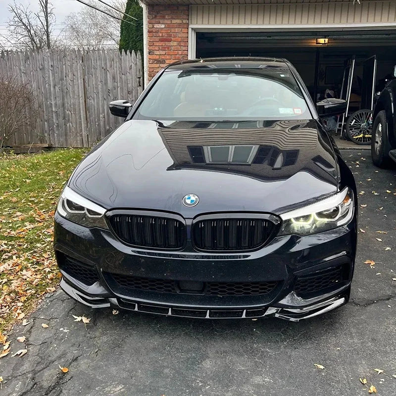 För BMW 5-serie G30 G31 520i 530i 540i M-Sport 2017-2020 Framstötfångare Läpp Spoiler Splitter Diffuser Bodykits Trimförkläde