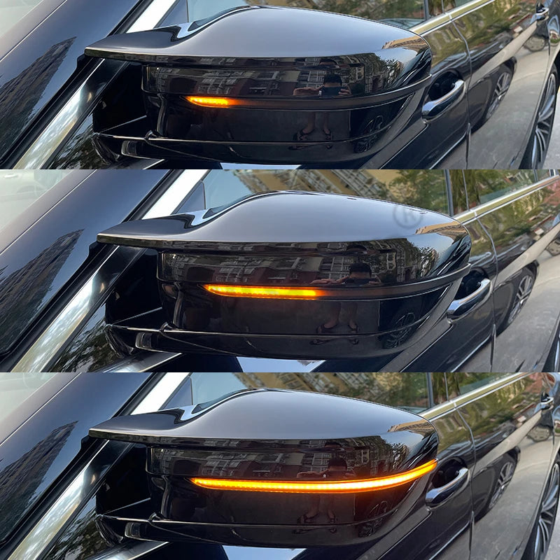 LED dynamisk blinkers sidospegel sekventiell ljuslampa för BMW G38 G12 G20 G30 G31 G14 G15 G11 G12 M5 F90 5 6 7 8 3-serie