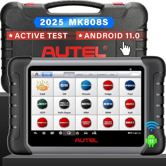 Autel MaxiCOM MK808S Dubbelriktat Verktyg som MK808BT Pro MX808S OBD2 Skanner Dubbelriktad Kontroll Diagnostik Bilverktyg