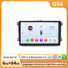Android 13 Bilstereo – Trådlös Apple CarPlay & Android Auto | GPS, Bluetooth & WiFi