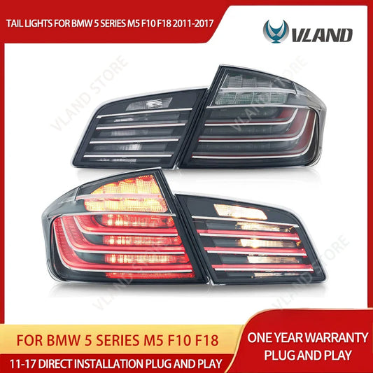 2011-2017 5-serie M5 F10 F18 VLAND LED-bakljus LCI-stil bakljus set om 2