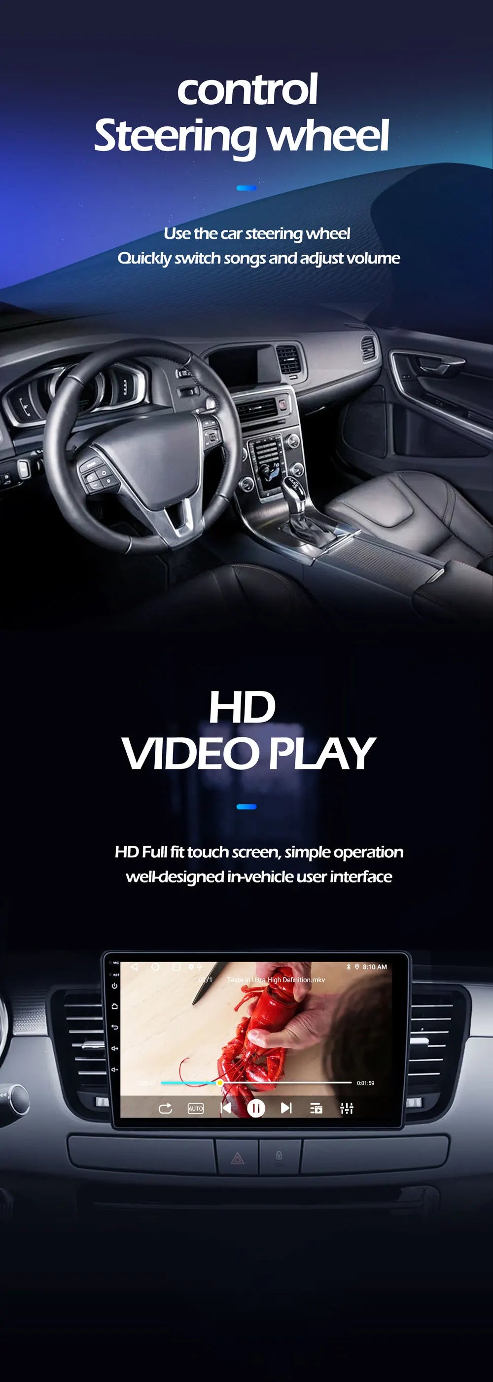 Trådlös CarPlay för FAW Besturn X80 (2018–2022) – Android 16-bilradio, multimediaspelare, GPS-navigering, huvudenhet, Bluetooth och DSP