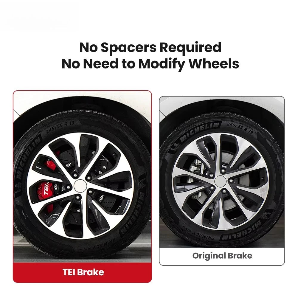 TEI Big Brake Kit – 6-kolvs bromssystem för VW Golf R Mk6