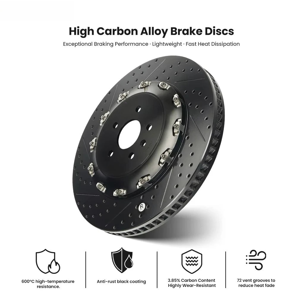 TEI Big Brake Kit – 6-kolvs bromssystem för VW Golf R Mk6