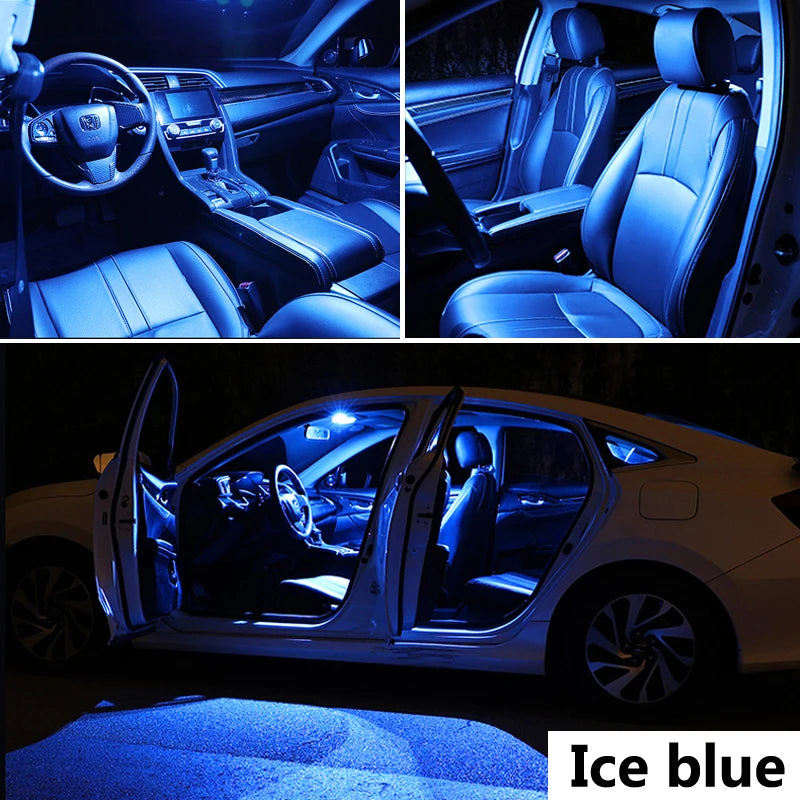 LED-belysningspaket för interiör (tak-, kart-, läs- och dörrljus) till Porsche Cayenne 955, 957, 958, 9PA, 92A (2003–2016)