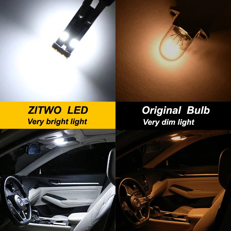 LED-belysningspaket för interiör (tak-, kart-, läs- och dörrljus) till Porsche Cayenne 955, 957, 958, 9PA, 92A (2003–2016)